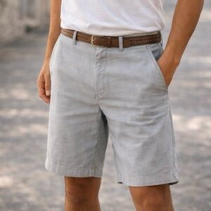 Men's Gray Casual Shorts